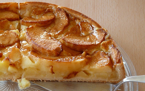 Простые рецепты яблочного пирога на бездрожжевом тесте
