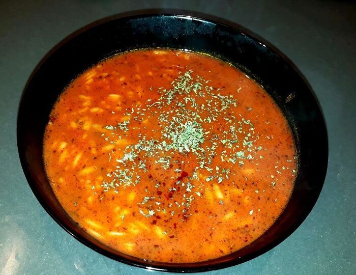 Турецкий суп с ризони