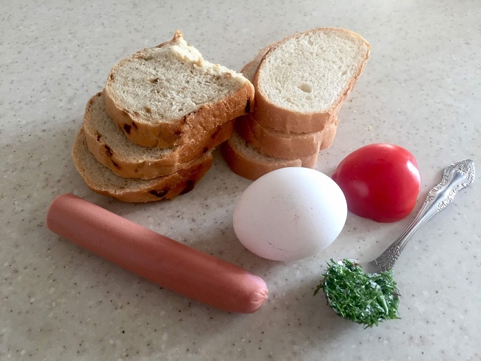 ингредиенты для горячих бутербродов